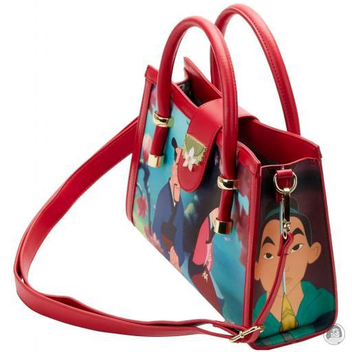 Loungefly Sac à main Mulan Scène de Princesse Mulan (Disney) (Mulan (Disney))