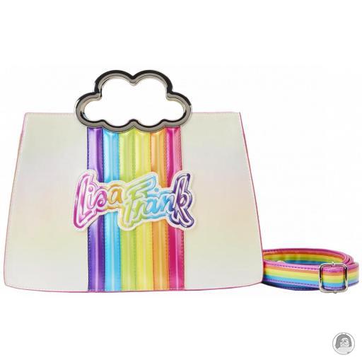 Loungefly Lisa Frank Sac à main Nuage Arc-en-ciel Lisa Frank