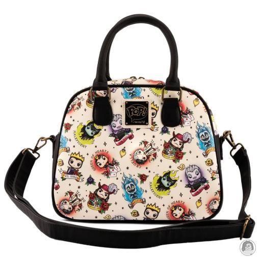 Loungefly Impression intégrale Sac à main Tattoo Art Disney Villains (Disney)