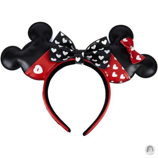 Loungefly Mickey Mouse (Disney) Serre-tête Mickey et Minnie Saint-Valentin Mickey Mouse (Disney)