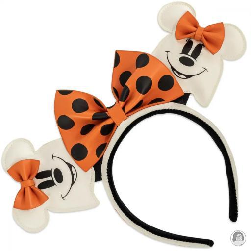 Loungefly Brille dans le noir Serre-tête Minnie Mouse Fantôme Glow Mickey Mouse (Disney)