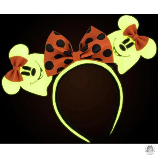 Loungefly Serre-tête Minnie Mouse Fantôme Glow Mickey Mouse (Disney) (Mickey Mouse (Disney))