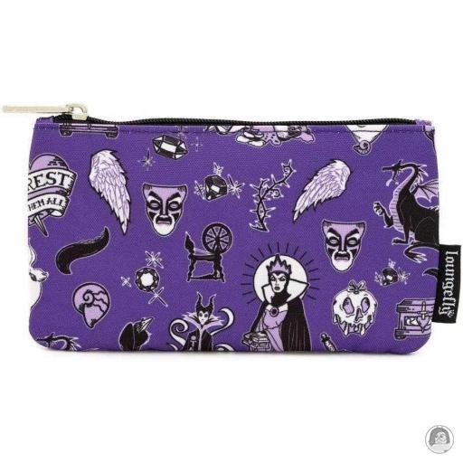 Loungefly Impression intégrale Trousse à crayons Villains Icônes Disney Villains (Disney)