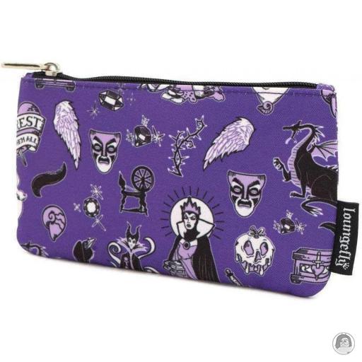 Loungefly Trousse à crayons Villains Icônes Disney Villains (Disney) (Disney Villains (Disney))